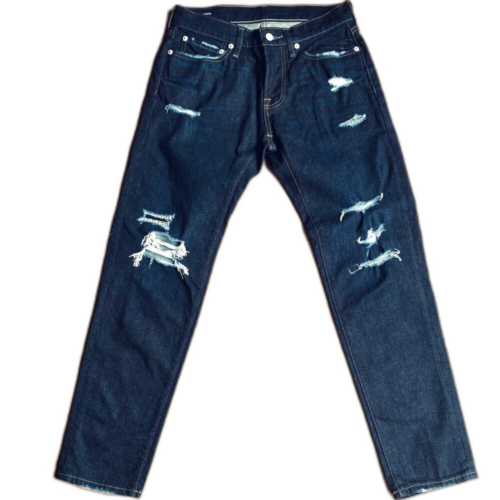 Abercrombie & Fitch Dark Wash Skinny Taper Stretch New with tags Jeans 28 x 30